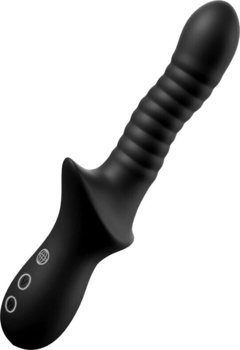 Analni vibrator FETISH FANTASY ELITE Pleasure Wave črn