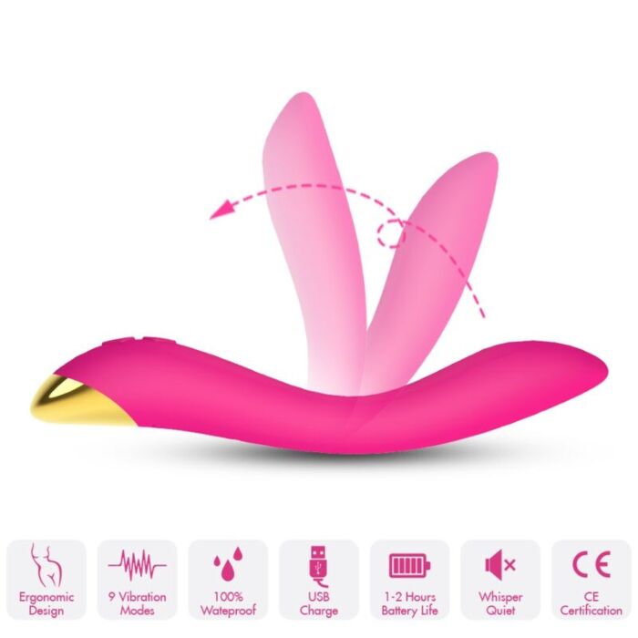 ARMONY - FLAMINGO VIBRATOR MULTIPOSITION FUCHSIA ARMONY - FLAMINGO VIBRATOR MULTIPOSITION FUCHSIA