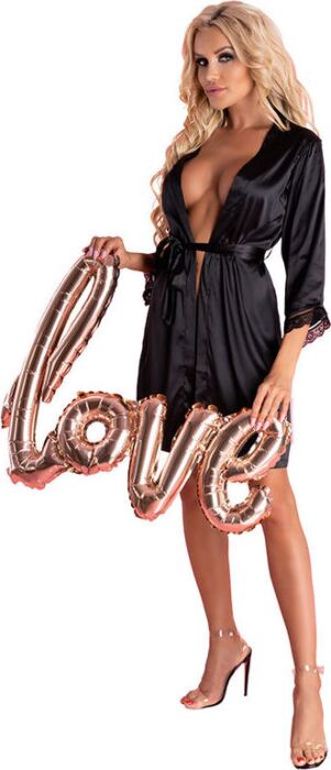 Bata y Panty Negro Livco Corsetti Ariladyen L/XL