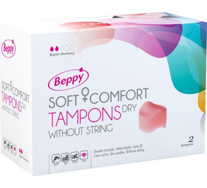 Tamponi Beppy Klasični brez vrvice za intimnost med menstruacijo