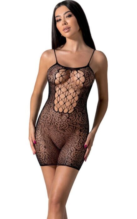 Bodystocking Lingerie PASSION BS096 s spektakularnim dizajnom