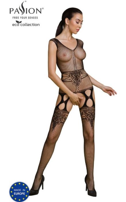 Bodystocking Passion Woman BS014 z ekološkim materialom