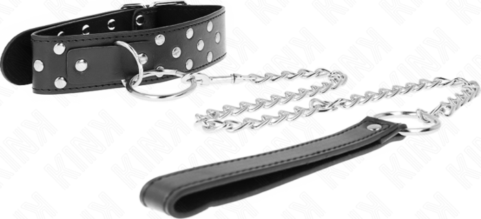 Collar KINK con Correa Ajustable Negro 65 cm
