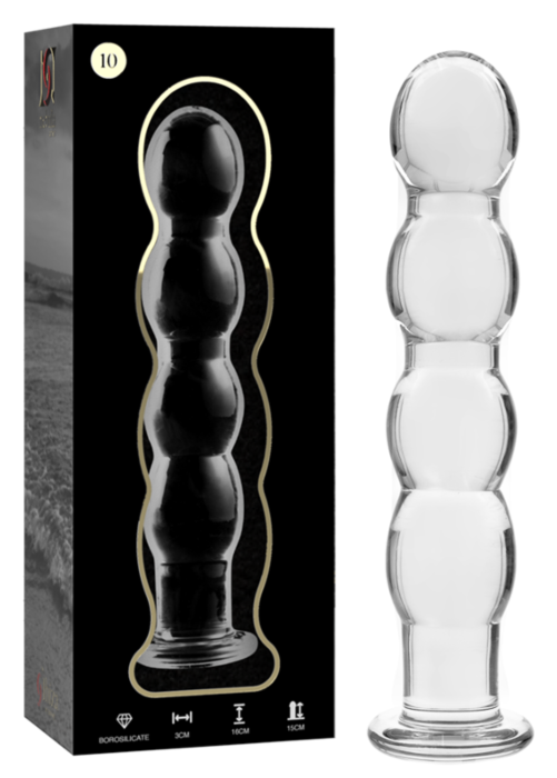 Dildo Nebula Series by Ibiza Model 10 z borosilikatnim steklom
