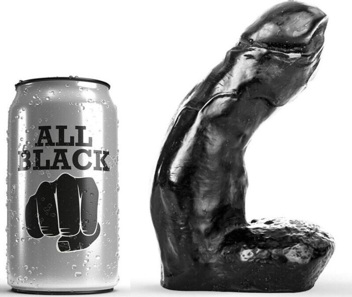 Dildo realista All Black 15 cm