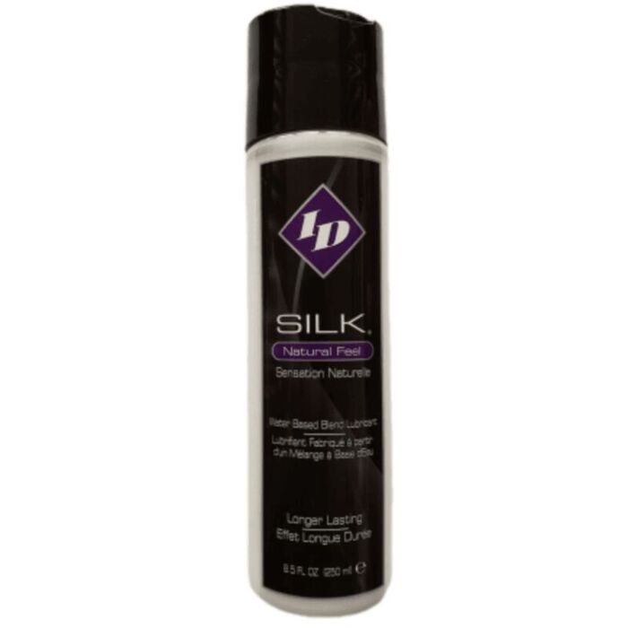 ID SILK - FEEL NATURAL WATER AND SILICONE BASED LUBRICANT 250 ML ID SILK - FEEL NATURAL WATER AND SILICONE BASED LUBRICANT 250 ML