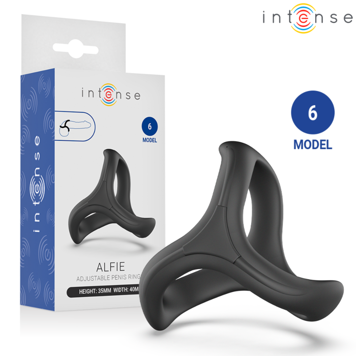 INTENSE - ALFIE ADJUSTABLE TRIPLE PENIS RING MODEL 6 INTENSE - ALFIE ADJUSTABLE TRIPLE PENIS RING MODEL 6