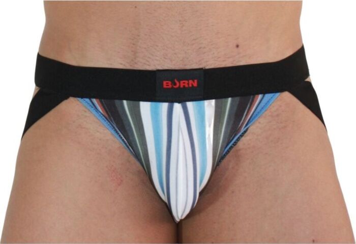 Jockstrap BURN 009 Multicolor Negro | Estilo Único