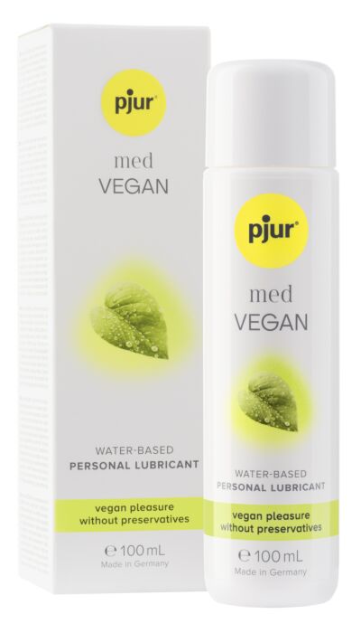 Lubricante PJUR Vegan Glide 100 ml | Base acuosa sin conservantes Lubricante PJUR Vegan Glide 100 ml | Base acuosa sin conservantes