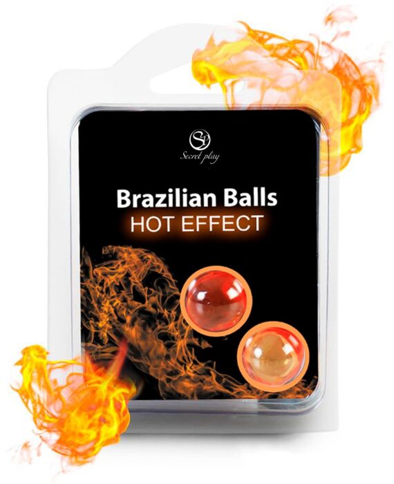 Lubrikant SECRETPLAY Brazilian Balls z vročim učinkom