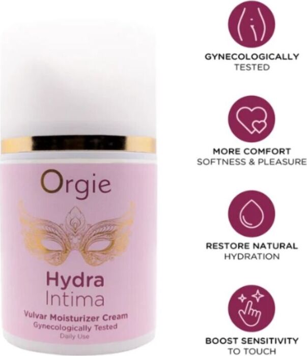 Vlažilna krema za vulvo ORGIE HYDRA INTIMA 50 ml