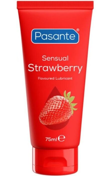 Lubrikant PASANTE Sensual Strawberry, 75 ml