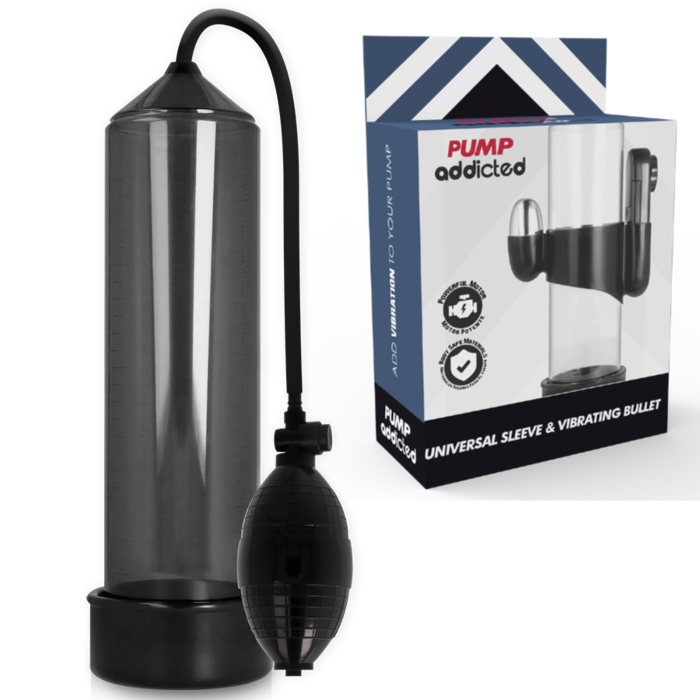 PUMP ADDICTED - RX3 BLACK VIBRATOR PUMP ADDICTED - RX3 BLACK VIBRATOR