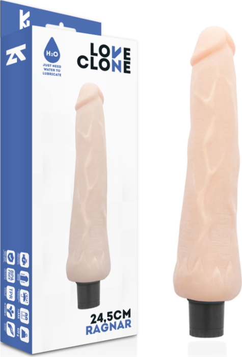 Vibrador Realístico LOVECLONE RAGNAR con Lubricación Automática