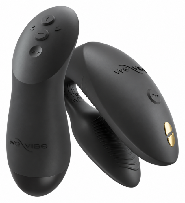 Vibrator za pare WE-VIBE CHORUS PRO, satenasto črn