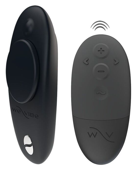 WE-VIBE Moxie+ črni nosljivi klitoralni vibrator