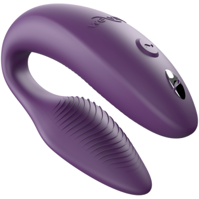 Vibrator za pare WE-VIBE SYNC 2 nastavljive oblike C, vijoličen