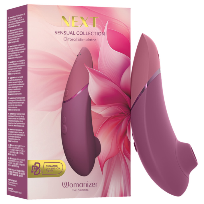 Klitoralni vibrator WOMANIZER NEXT, pudrasto rožnati