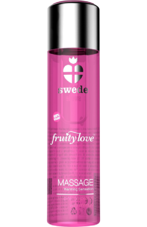 Olje za masažo Swede Fruity Love z učinkom toplote